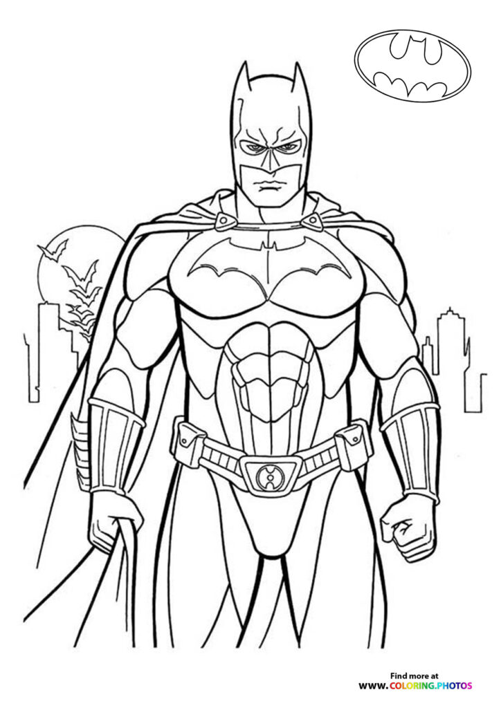 Batman coloring pages Free and easy print or download for your kids Batman coloring pages Free and easy print or download for your kids