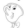 Chip from Beauty and the Beast coloring page
