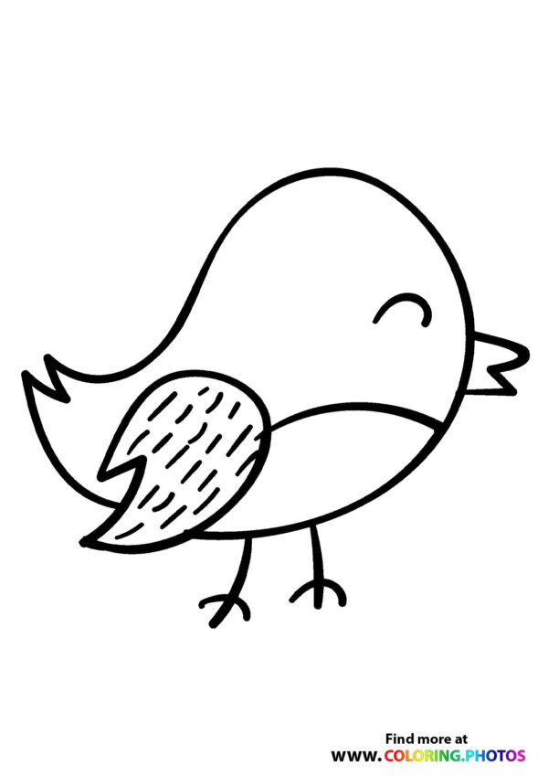 Birds - Coloring Pages for kids
