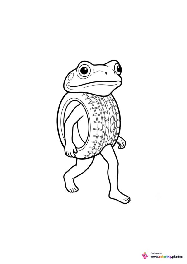 Boneca Ambalabu the frog tire character