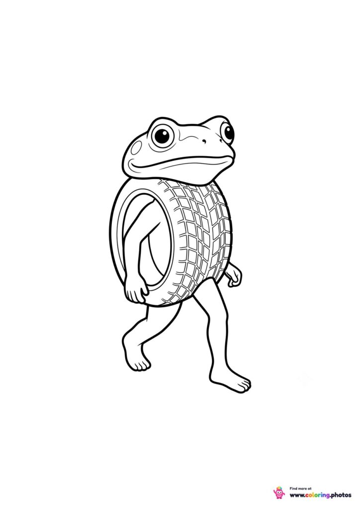Boneca Ambalabu the frog tire character
