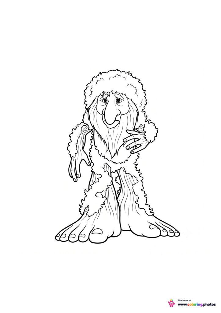 Brr Brr Patapim the tree monkey character
