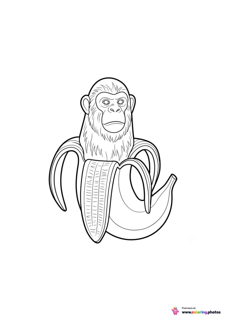 Chimpanzini Bananini the monkey banana character