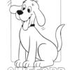 Clifford the Big Red Dog coloring page