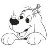 Clifford the Big Red Dog coloring page