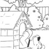 Clifford the Big Red Dog coloring page