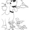 Clifford the Big Red Dog coloring page