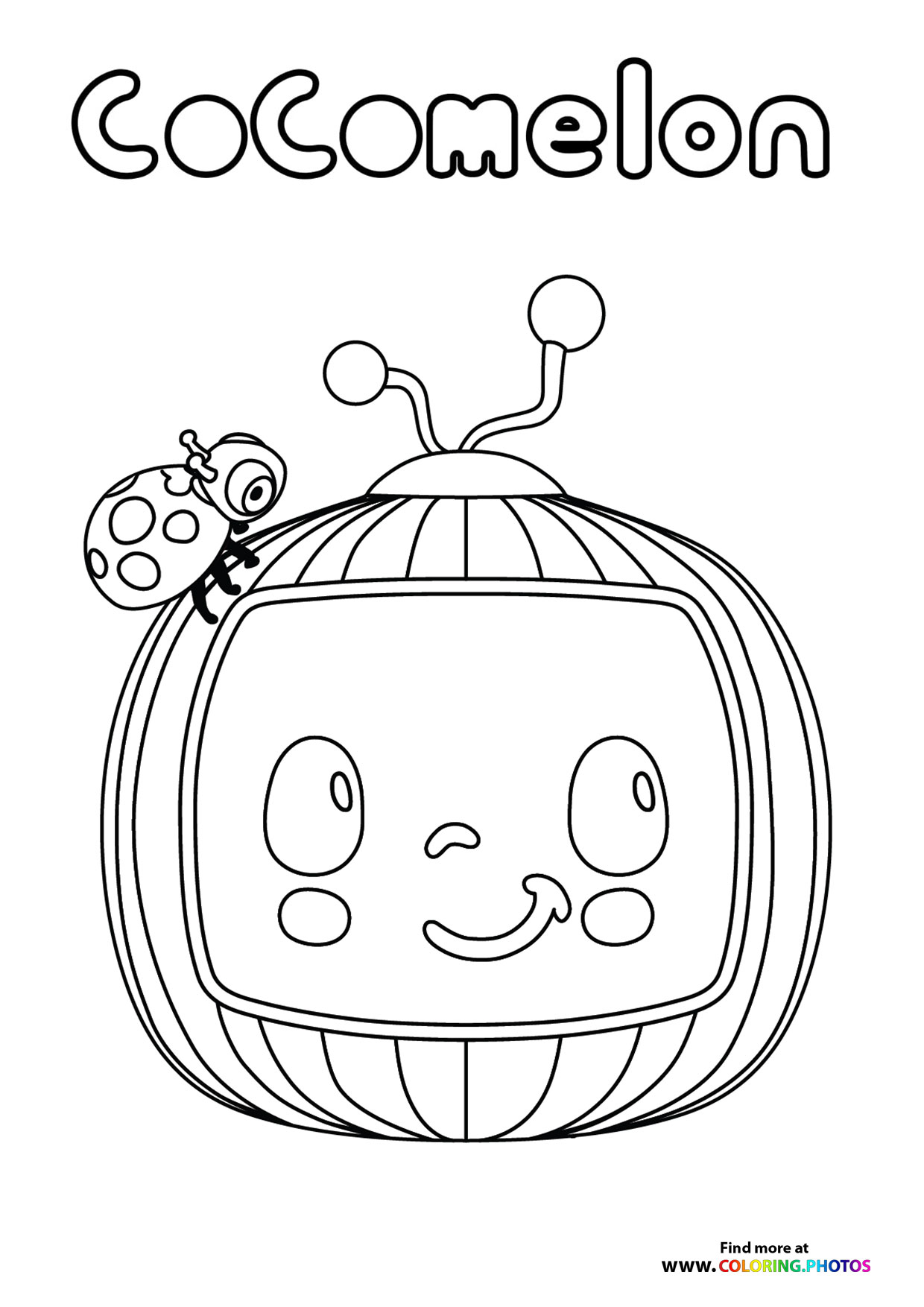 CoComelon Coloring Pages Free Print Or Download Of CoComelon Sheets 