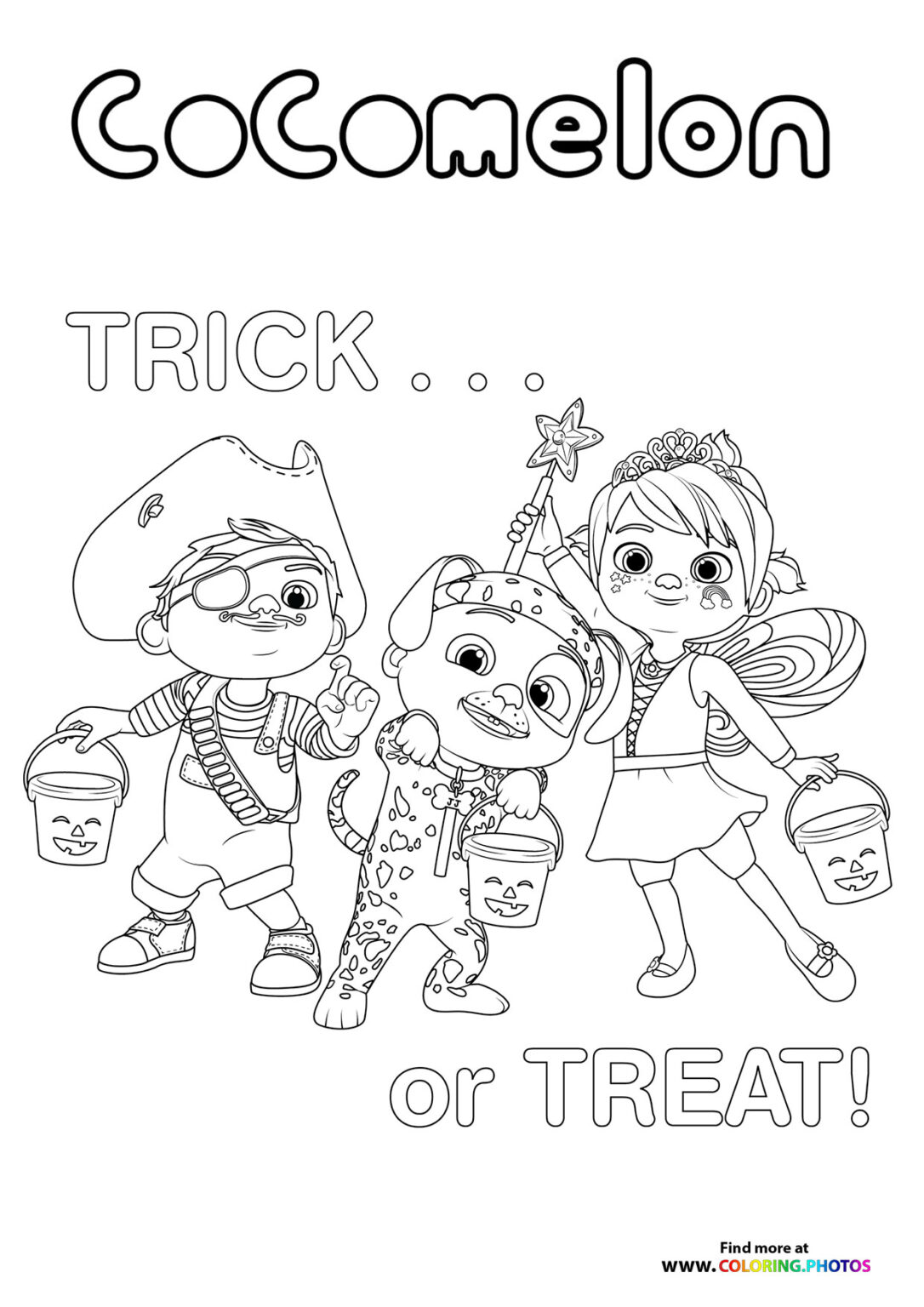 CoComelon Coloring Pages Free Print Or Download Of CoComelon Sheets 