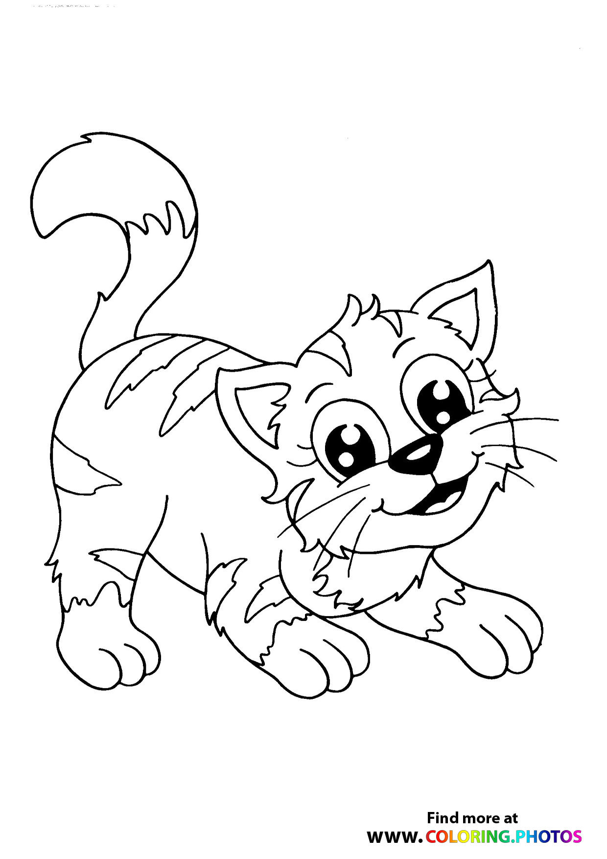 Cakey Cat - Gaby's Dollhouse - Coloring Pages for kids