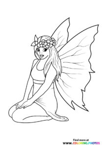 Fairies - Coloring Pages for kids