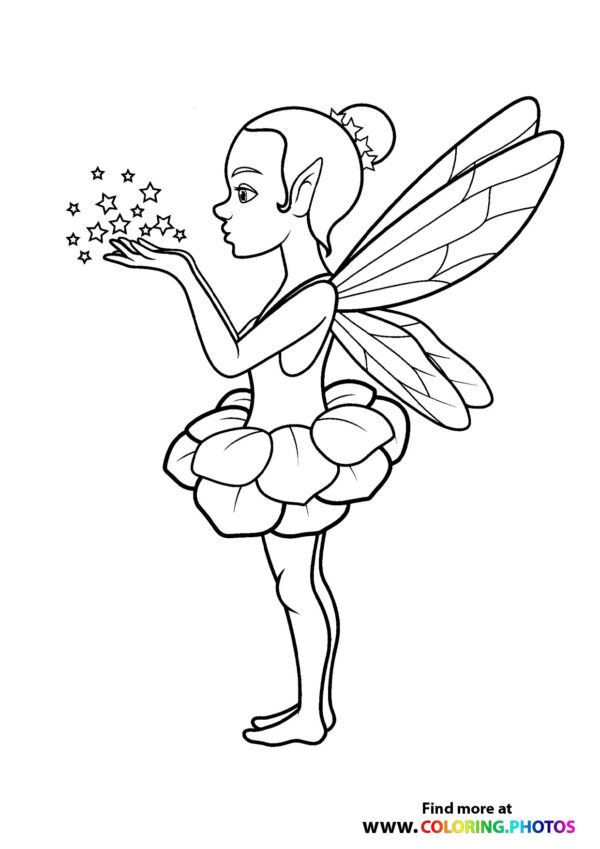 Fairy with magic dust