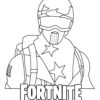 Fortnite Alpine ace coloring page