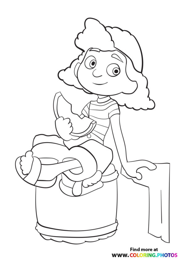 Encanto family with animals   Coloring Pages for kids