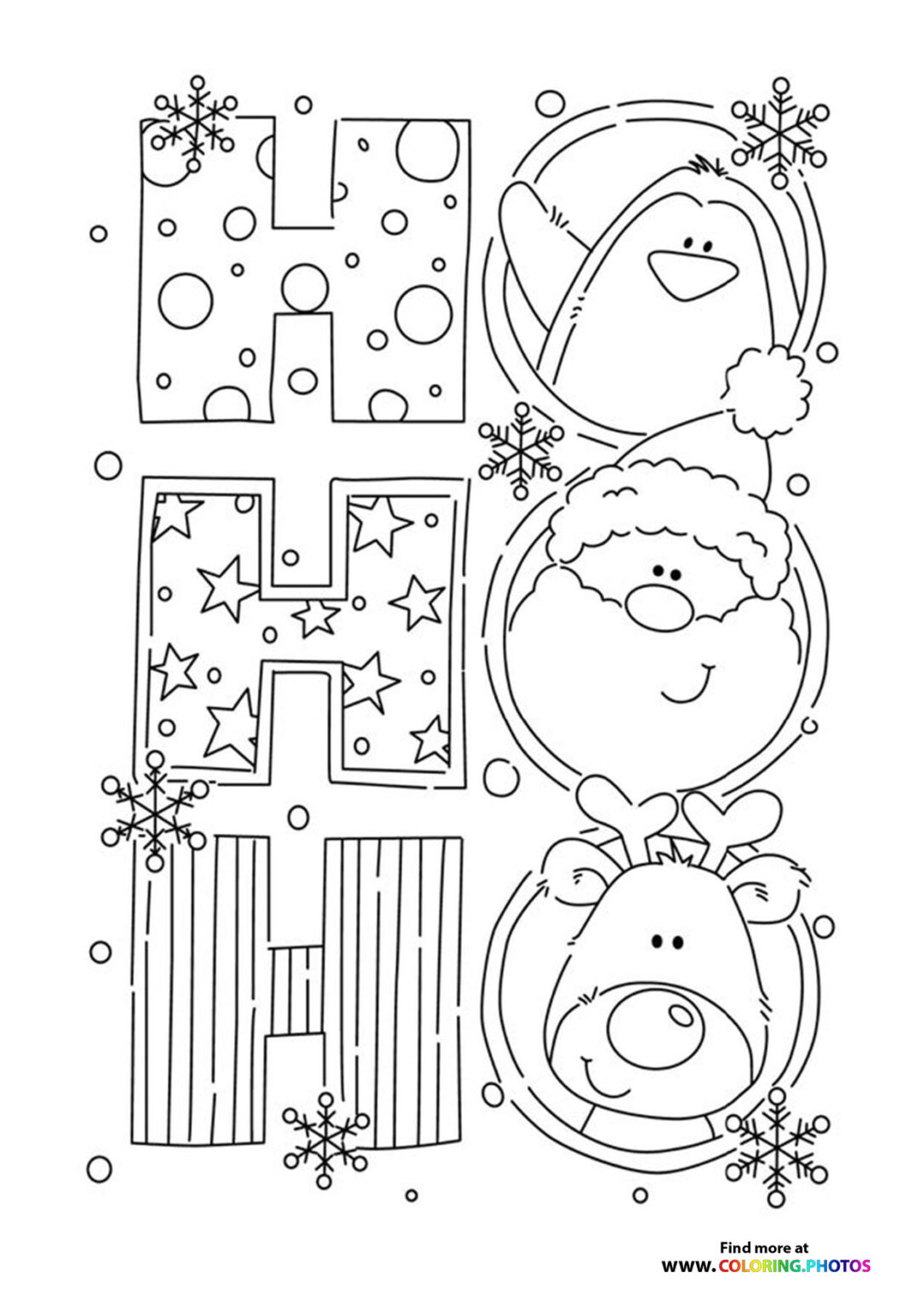 Bluey On Christmas Day Coloring Pages For Kids