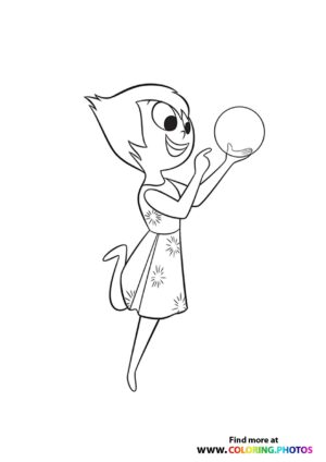 Inside Out Joy Coloring Page