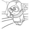 Inside Out Sadness Coloring Page