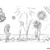 jo and raissa magical island coloring page