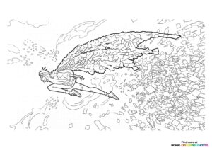 Jo's Magical Adventure Coloring Page