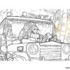 jo raissa jungle vehicle coloring page