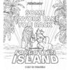 jo raissa tropical island coloring page 1