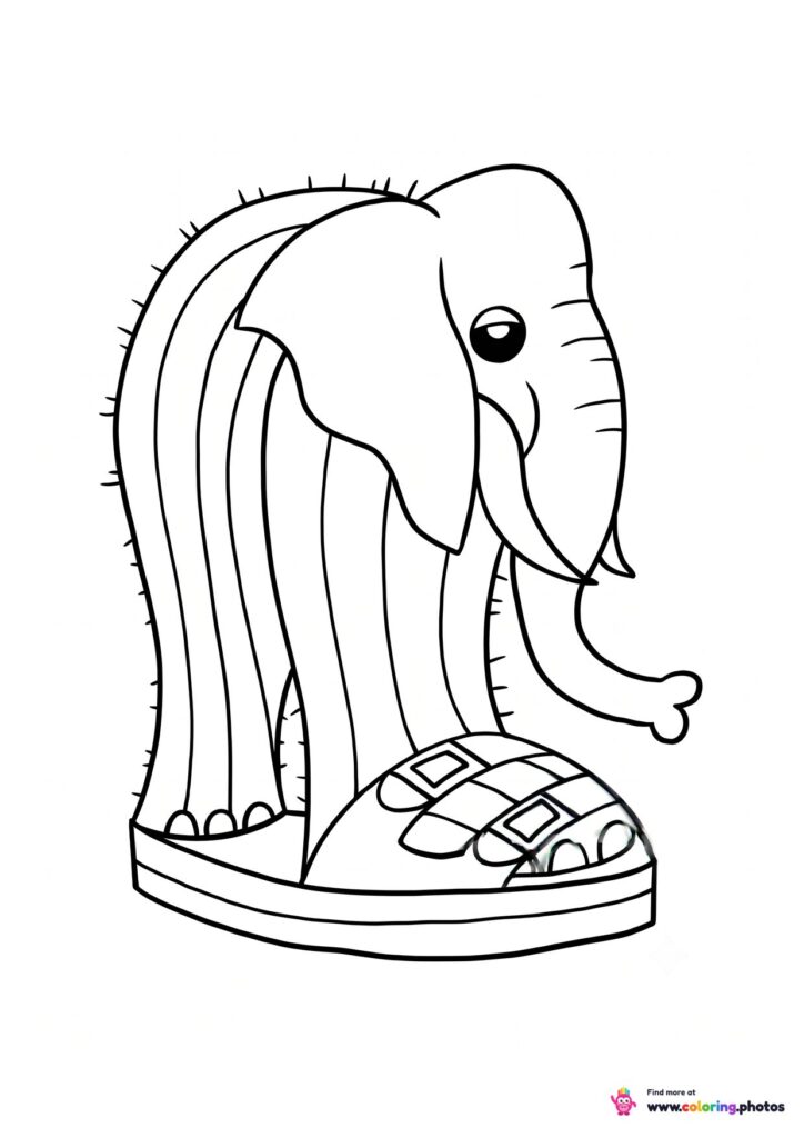 Lirili Larila the cactus elephant character