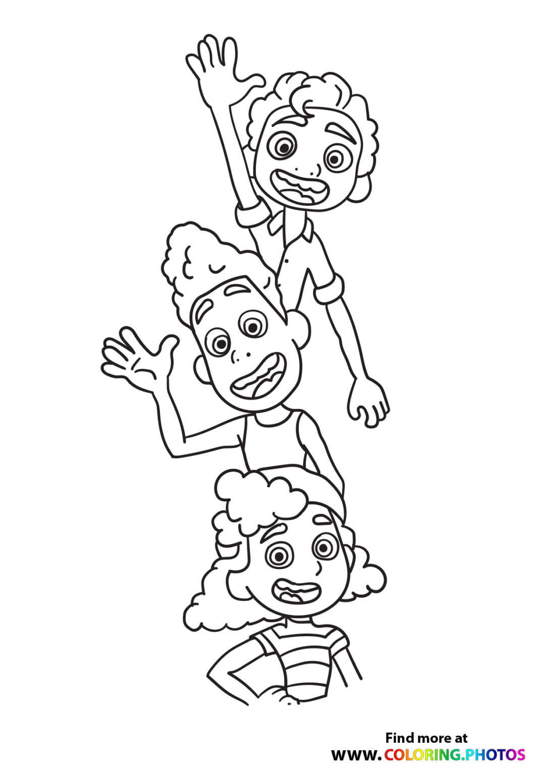 Disney Luca coloring pages   Coloring Pages for kids ...
