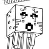 Minecraft Enemy coloring page