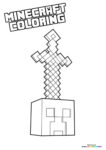 Minecraft coloring pages for kids | Free and easy print or download.