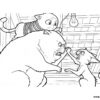 nero rocco venetian cats coloring page
