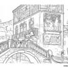 nero venice street coloring page