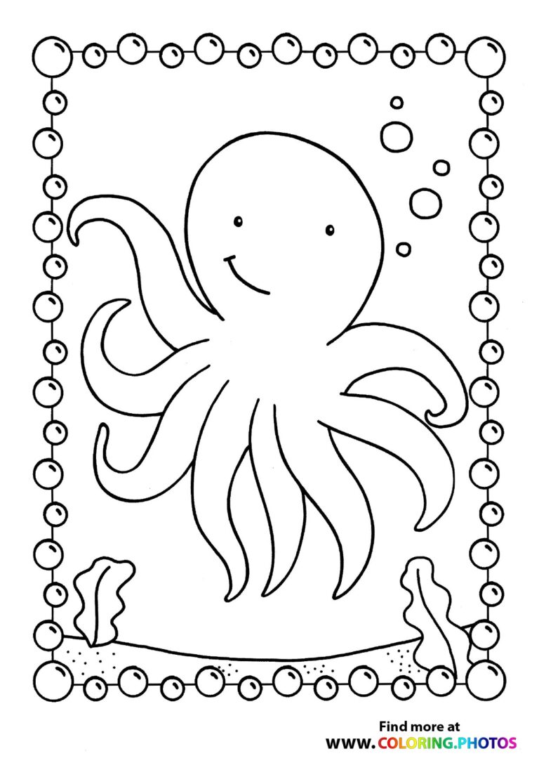 Luca swimming - Coloring Pages for kids