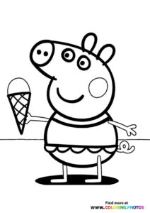 Peppa Pig - Coloring Pages for kids | Free and easy print or download