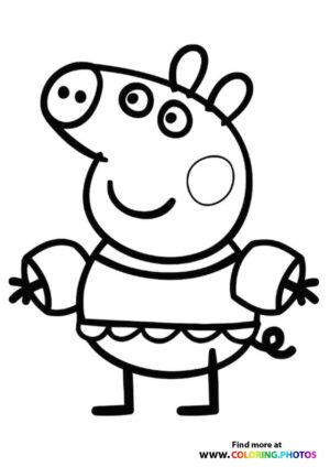 Peppa Pig - Coloring Pages for kids | Free and easy print or download