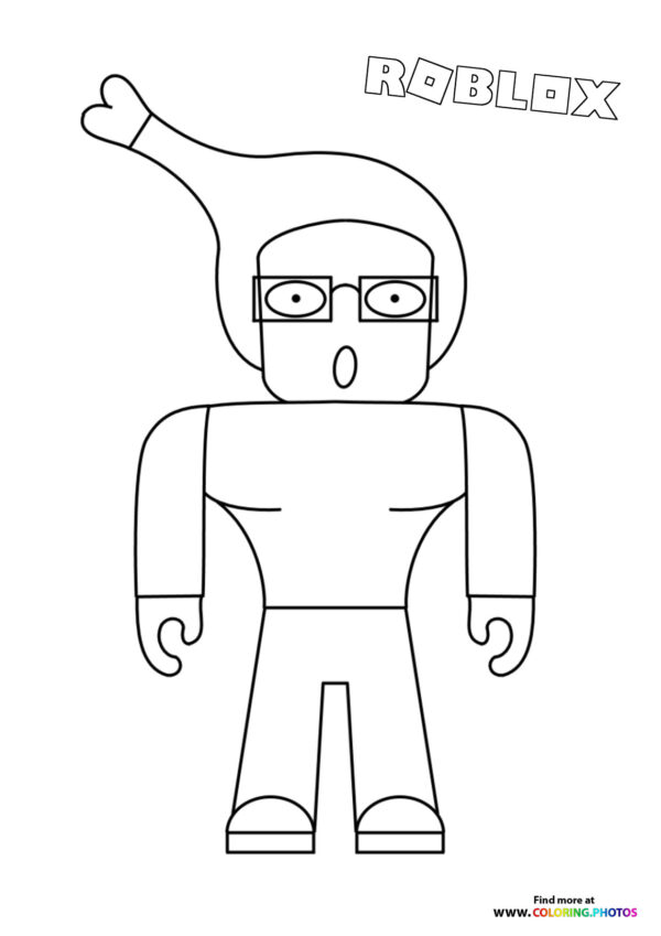 Roblox - Coloring Pages for kids