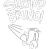 Ciao Alberto - Silenzio Bruno coloring page