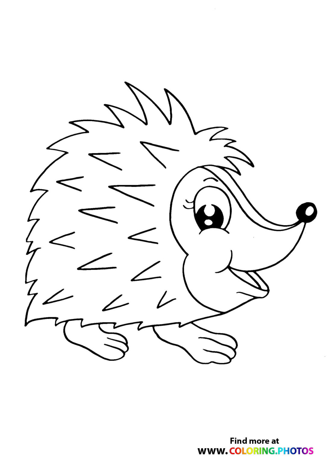 Cute ant smiling - Coloring Pages for kids