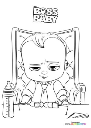 Theodore - Family Business coloring page