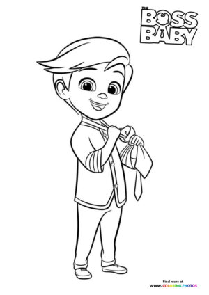 Timothy - Family Business coloring page