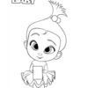 Cute Tina - Family Business coloring page