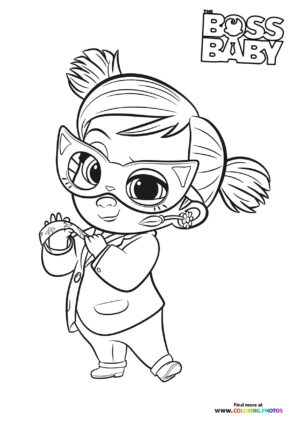 Tina - Family Business coloring page