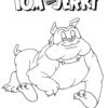 Tom and Jerry Spike coloring page