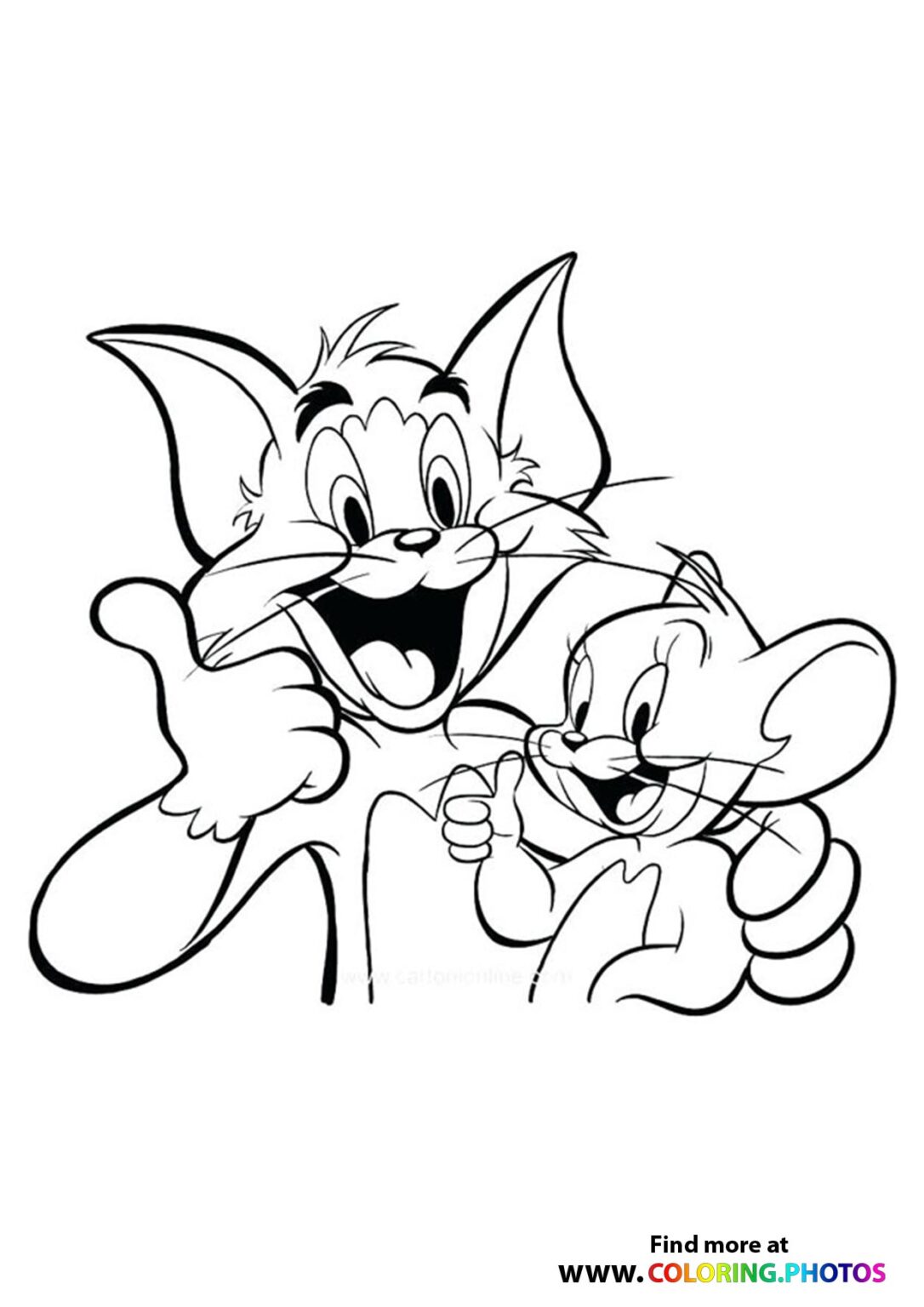 Cartoons - Coloring Pages For Kids | Free And Easy Print Or Download