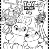 Toy Story all characters coloring page