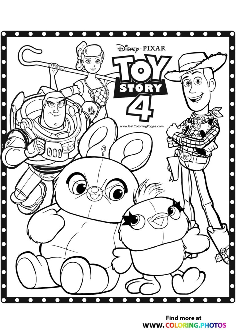 Disney Toy Story - Coloring Pages for kids | Free & Easy Print or Download
