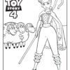 Toy Story Bo Peep Coloring Page