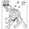 Toy Story Buzz Lightyear Coloring Page