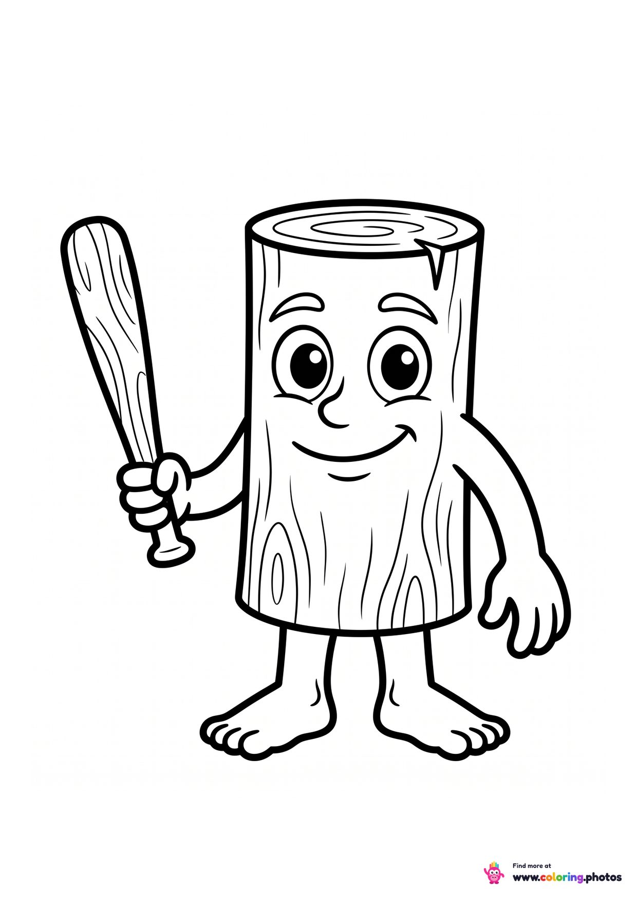 Tung Tung Tung Sahur the wooden log character