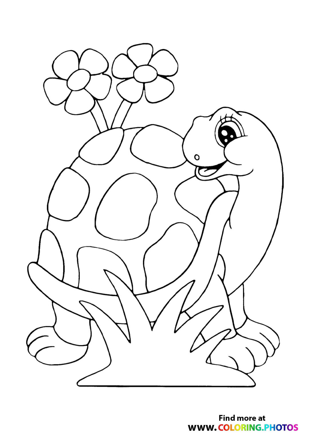 Spring flowers - Coloring Pages for kids