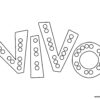Netflix Vivo logo coloring coloring page